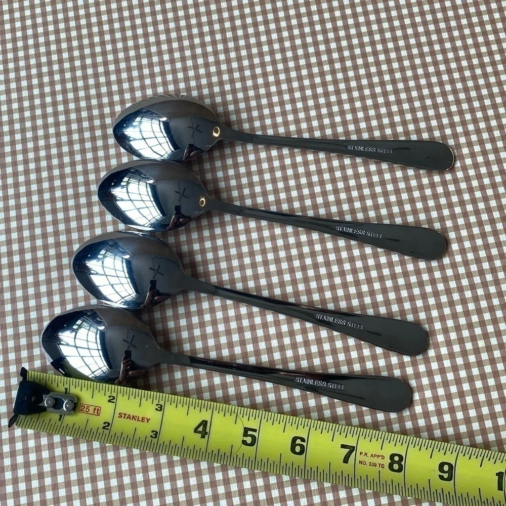 Set of 4 Stainless spoons
